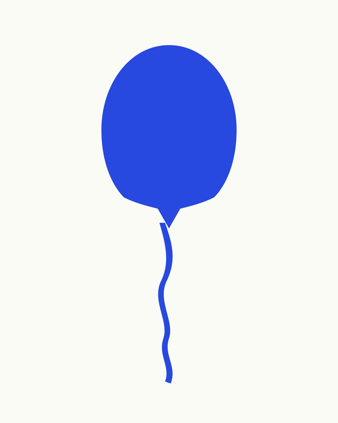 Luftballon-Vorlage zum Ausdrucken und Ausschneiden – einzelner Ballon mit Knoten und geschwungener Schnur oder Dreier-Bund mit gebündelten Schnüren, wählbare Motiv-Vorlage mit Zentimeter-Größenangabe